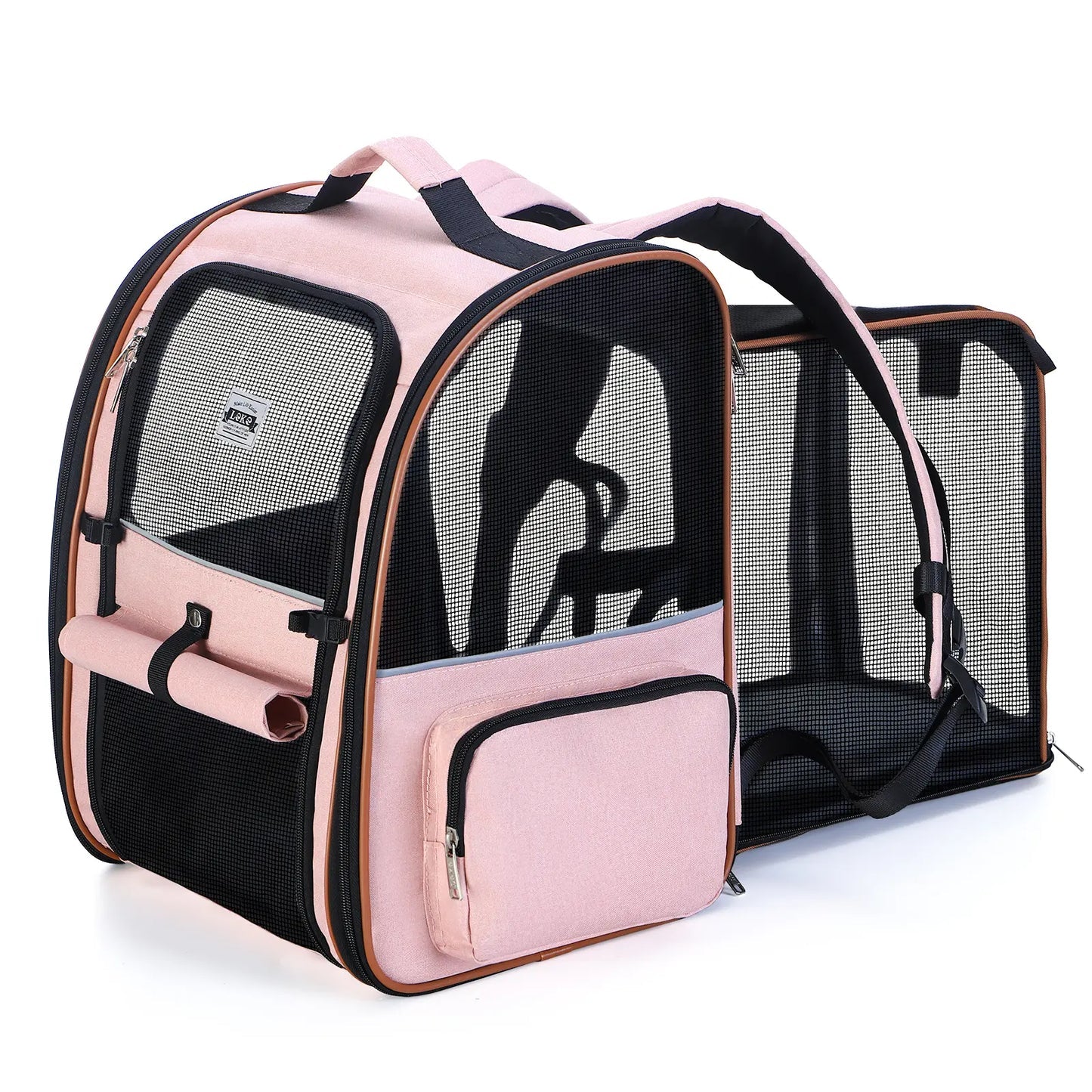 Mochila Expandible para Gatos Medianos y Perros de Raza Pequeña